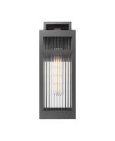 One Light Wall Sconce by Innovations - Ridgeway Collection, Matte Black Finish - 9953-1W-BK-15-SCL