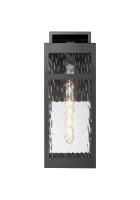 One Light Wall Sconce by Innovations - Ridgeway Collection, Matte Black Finish - 9953-1W-BK-18-WG