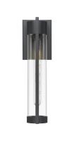 One Light Wall Sconce by Innovations - Stratford Collection, Matte Black Finish - 9954-1W-BK-16-CL