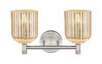 Two Light Bath Vanity by Innovations - Downtown Urban Collection, Satin Nickel Finish - 434-2W-SN-G559-5ME