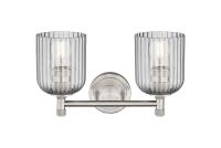 Two Light Bath Vanity by Innovations - Downtown Urban Collection, Satin Nickel Finish - 434-2W-SN-G559-5SM