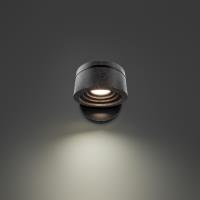 LED Task & Reading Bed Light by Modern Forms - Sorin Collection, Basalt Stone/Black Finish - BL248606-BV/BK