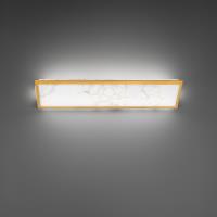 LED Bath Vanity by Modern Forms - Lena Collection, Aged Brass Finish - WS228628-AB