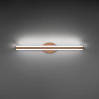 LED Bath Vanity by Modern Forms - Mainline Collection, Aged Brass Finish - WS230628-AB