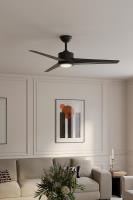 52" Ceiling Fan by Minka Aire - Verna Collection, Coal Finish - F646L-CL