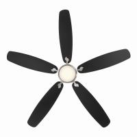 52" Ceiling Fan by Minka Aire - Soreno Collection, Brushed Nickel Finish - F649L-BN/CL