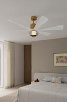 56" Ceiling Fan by Minka Aire - Veyra Collection, Legacy Brass Finish - F761L-LBR/ALW