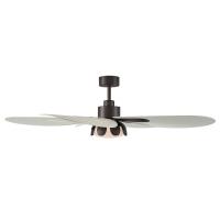 60" Ceiling Fan by Minka Aire - Saltcress Collection, Dark Bronze Finish - F764L-DB