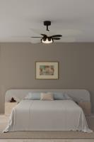 60" Ceiling Fan by Minka Aire - Saltcress Collection, Dark Bronze Finish - F764L-DB