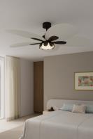 60" Ceiling Fan by Minka Aire - Saltcress Collection, Dark Bronze Finish - F764L-DB
