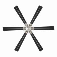 60" Ceiling Fan by Minka Aire - Ligero Collection, Brushed Nickel Finish - F769L-BN/CL