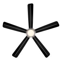 52" Ceiling Fan by Minka Aire - Nellora Collection, Brushed Nickel Finish - F772L-BN/CL