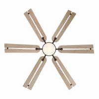 56" Ceiling Fan by Minka Aire - Allegata Collection, Dark Bronze Finish - F779L-DB/ASW