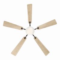 65" Ceiling Fan by Minka Aire - Cadena Collection, Dark Bronze Finish - F783L-DB/WTO