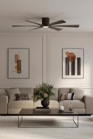 65" Ceiling Fan by Minka Aire - Brisano Collection, Coal Finish - F785L-CL