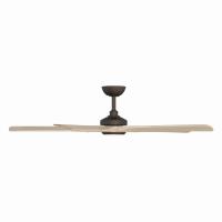 56" Ceiling Fan by Minka Aire - Seressa Collection, Dark Bronze Finish - F793L-DB/ASW