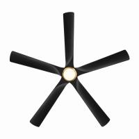 56" Ceiling Fan by Minka Aire - Seressa Collection, Heritage Brass Finish - F793L-HBR/CL