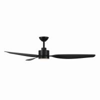 60" Ceiling Fan by Minka Aire - Norwynd Collection, Coal Finish - F821L-CL
