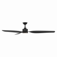 72" Ceiling Fan by Minka Aire - Norwynd Collection, Coal Finish - F822L-CL