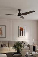 72" Ceiling Fan by Minka Aire - Norwynd Collection, Coal Finish - F822L-CL