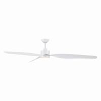 72" Ceiling Fan by Minka Aire - Norwynd Collection, Flat White Finish - F822L-WHF