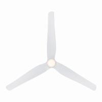 72" Ceiling Fan by Minka Aire - Norwynd Collection, Flat White Finish - F822L-WHF