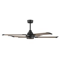 56" Ceiling Fan by Minka Aire - Soarin Collection, Coal Finish - F892L-CL/AO