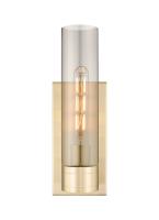 One Light Wall Sconce by Innovations - Downtown Urban Collection, Champagne Bronze Finish - 617-1W-CB-G617-11SM