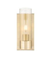 One Light Wall Sconce by Innovations - Downtown Urban Collection, Champagne Bronze Finish - 617-1W-CB-G617-8SDY