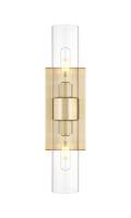 Two Light Bath Vanity by Innovations - Downtown Urban Collection, Champagne Bronze Finish - 617-2W-CB-G617-8CL