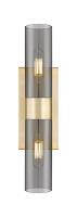 Two Light Bath Vanity by Innovations - Downtown Urban Collection, Champagne Bronze Finish - 617-2W-CB-G617-8SM