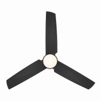 48" Ceiling Fan by Minka Aire - Pure Collection, Brushed Brass Finish - F671L-BBR/CL