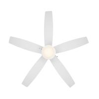 52" Ceiling Fan by Minka Aire - Airetor Collection, Brushed Brass Finish - F673L-BBR/ALW