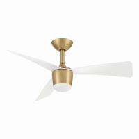 36" Ceiling Fan by Minka Aire - Elavan Collection, Legacy Brass Finish - F743L-LBR/ALW
