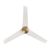 54" Ceiling Fan by Minka Aire - Java Collection, Legacy Brass Finish - F753-LBR/ALW