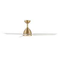54" Ceiling Fan by Minka Aire - Java Collection, Legacy Brass Finish - F753L-LBR/ALW