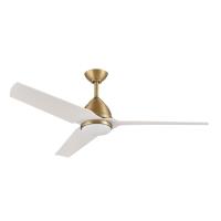 54" Ceiling Fan by Minka Aire - Java Collection, Legacy Brass Finish - F753L-LBR/ALW