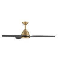 54" Ceiling Fan by Minka Aire - Java Collection, Legacy Brass Finish - F753L-LBR/CL
