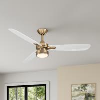 LED Light Kit by Minka Aire - Rudolph Collection, Brushed Brass Finish - K9727L-BBR