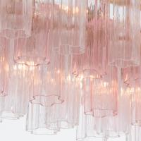 16 Light Linear Chandelier by Crystorama - Addis Collection, Aged Brass Finish - ADD-337-AG-SP