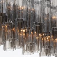 16 Light Linear Chandelier by Crystorama - Addis Collection, Polished Chrome Finish - ADD-337-CH-SM