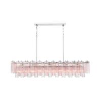 16 Light Linear Chandelier by Crystorama - Addis Collection, Polished Chrome Finish - ADD-337-CH-SP