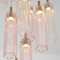 LED Pendant by Crystorama - Addis Collection, Aged Brass Finish - ADD-405-AG-SP