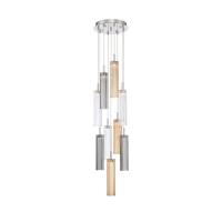 LED Pendant by Crystorama - Addis Collection, Polished Chrome Finish - ADD-405-CH-AU