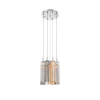 LED Pendant by Crystorama - Addis Collection, Polished Chrome Finish - ADD-405-CH-AU