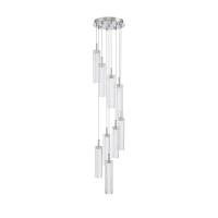LED Pendant by Crystorama - Addis Collection, Polished Chrome Finish - ADD-405-CH-CL