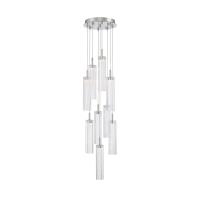 LED Pendant by Crystorama - Addis Collection, Polished Chrome Finish - ADD-405-CH-CL