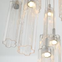 LED Pendant by Crystorama - Addis Collection, Polished Chrome Finish - ADD-405-CH-CL