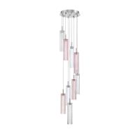 LED Pendant by Crystorama - Addis Collection, Polished Chrome Finish - ADD-405-CH-SP