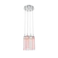 LED Pendant by Crystorama - Addis Collection, Polished Chrome Finish - ADD-405-CH-SP